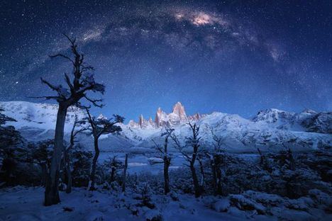 ‘Crepúsculo Congelado’, de Ramiro Torrents, primer premio del Concurso de Fotografía de Moralzarzal