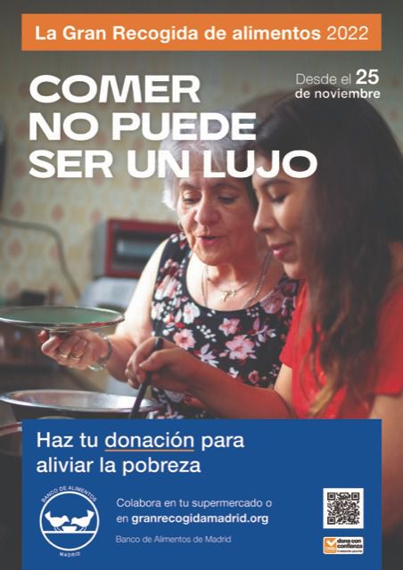 La Gran Recogida del Banco de Alimentos llega este fin de semana a Torrelodones