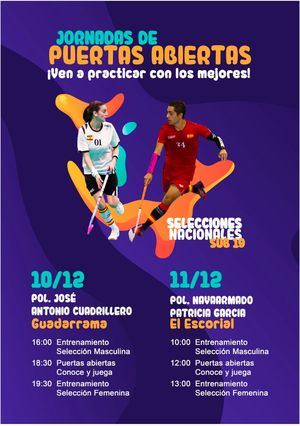 Guadarrama, sede de los entrenamientos de la Selección Masculina Sub19 y absoluta femenina de Fooorball