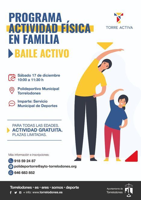 Torrelodones fomenta la actividad física en familia con talleres y masterclass gratuitas