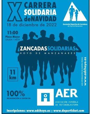 La Carrera Zancadas Solidarias de Hoyo recaudará fondos para la Asociación Española de Retinoblastoma