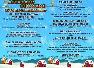 La Navidad llega con una decena de propuestas a Valdemorillo