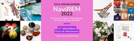 El Mercadillo Navideño NaviRem llega el 17 de diciembre a Hoyo con 20 propuestas de emprendedoras
