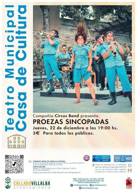 Collado Villalba ofrece esta Navidad teatro, música y circo para toda la familia
 