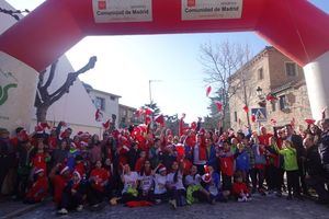 150 corredores participaron en la I San Silvestre de El Escorial