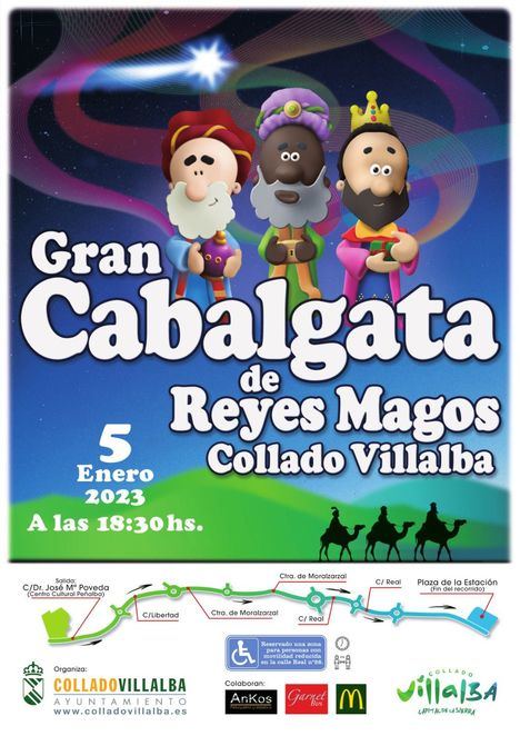 Llega el evento más esperado de la Navidad en Collado Villalba, la gran Cabalgata de Reyes