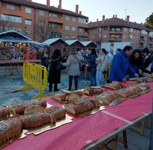 El Roscón Gigante de Collado Villalba recauda más de 1.600 euros para entidades sociales