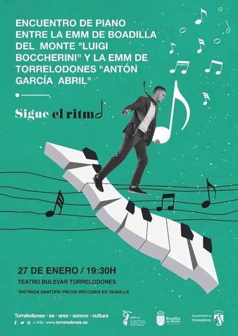 Música de piano y teatro, en la oferta cultural para el fin de semana en Torrelodones