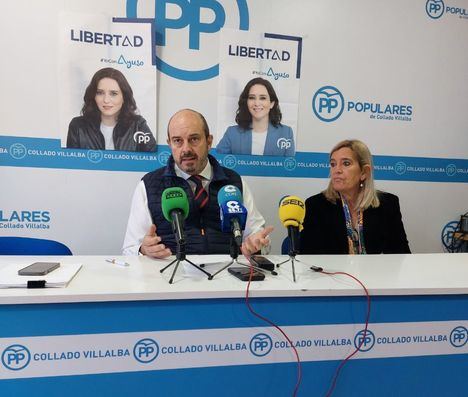 El Partido Popular presenta a empresarios de Collado Villalba sus propuestas anti ocupación
