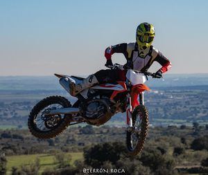 Álvaro Gimeno, un campeón de motocross para Torrelodones