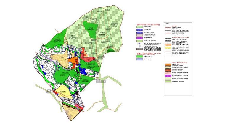 Nueva clasificación del suelo según el Avance del Plan General