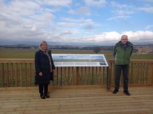 La Dehesa de Collado Villalba estrena un mirador con vistas a la Sierra de Guadarrama