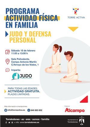 El Programa de Actividad Física en Familia de Torrelodones invita a practicar judo
