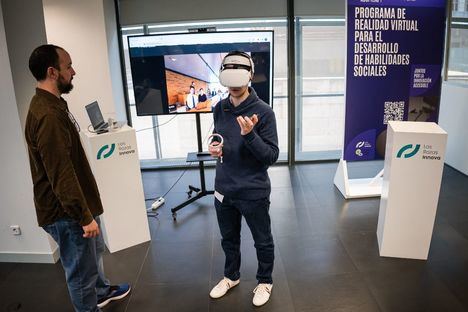 Las Rozas Innova utiliza la realidad virtual para mejorar las competencias sociales de personas con Asperger