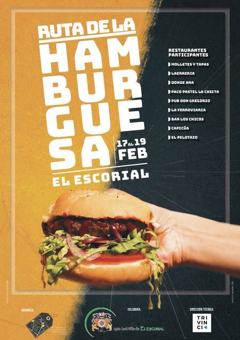 El Escorial celebra este fin de semana su Ruta de la Hamburguesa