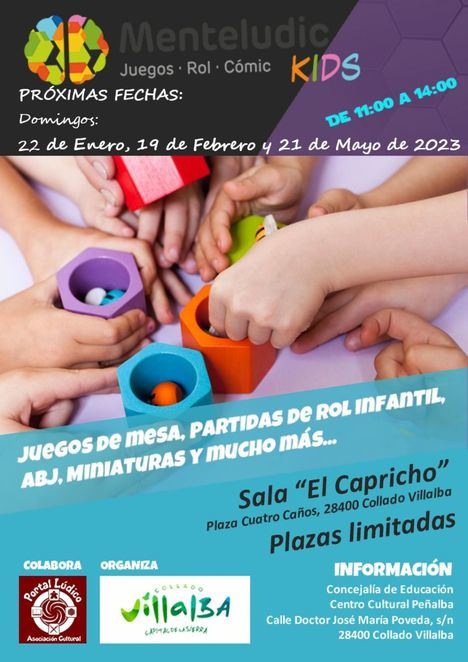 El Programa de Ocio en Familia ‘Menteludic kids’ de Collado Villalba celebra una nueva sesión