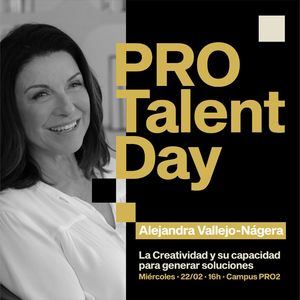 La psicóloga Alejandra Vallejo-Nágera visita PRO2FP en Las Rozas para hablar de creatividad