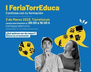 Torrelodones celebra su primer salón de orientación destinado a estudiantes, TorrEduca