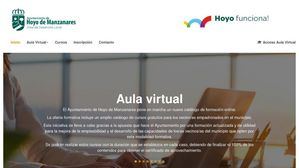 El Aula Virtual de Hoyo de Manzanares presenta su nueva oferta formativa