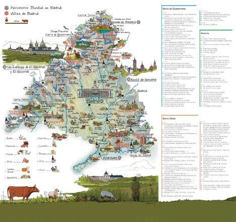 Hoyo de Manzanares, en el Mapa Turístico Gastronómico de la Comunidad de Madrid