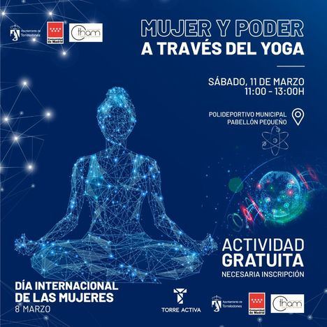 Taller de Yoga en Torrelodones para conmemorar el 8 de marzo