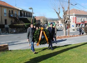 Valdemorillo recuerda a las víctimas del 11-M en el Monumento a las Víctimas del Terrorismo