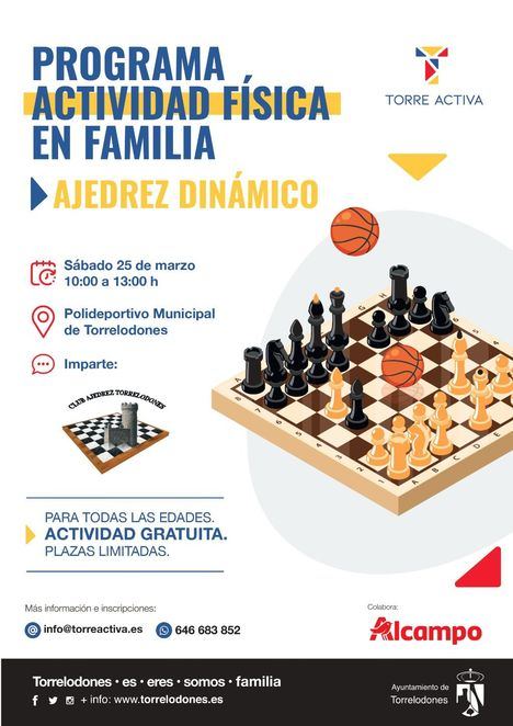 Torneo Ajedrez III mes del Deporte – CARABANCHEL