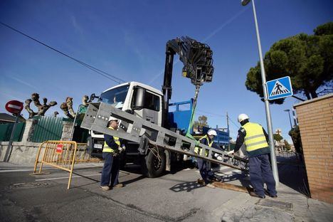 Las Rozas eliminará más de cuatro kilómetros de tendidos aéreos en Las Matas y otras zonas de la ciudad