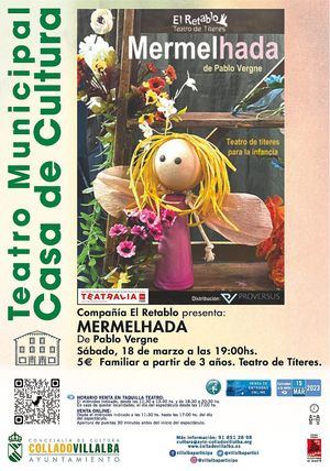 Este sábado, Teatralia llega a Collado Villalba con el espectáculo infantil ‘Mermelhada’