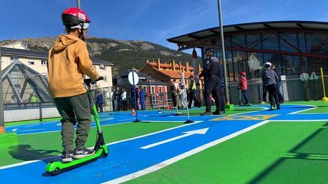 San Lorenzo de El Escorial ya cuenta con un circuito de Educación Vial para enseñar buenos hábitos a los escolares