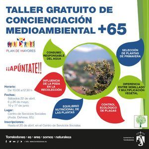 Torrelodones organiza un taller gratuito de concienciación medioambiental para mayores