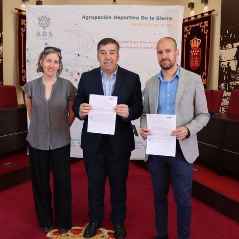 La Agrupación Deportiva de la Sierra renueva su convenio de colaboración con Aldeas Infantiles