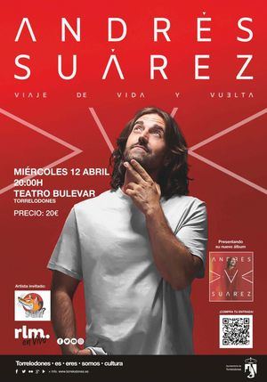 El cantautor Andrés Suárez presenta su nuevo disco en el Teatro Bulevar de Torrelodones