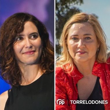 Isabel Díaz Ayuso visitará Torrelodones este viernes junto a la candidata a la Alcaldía, Almudena Negro