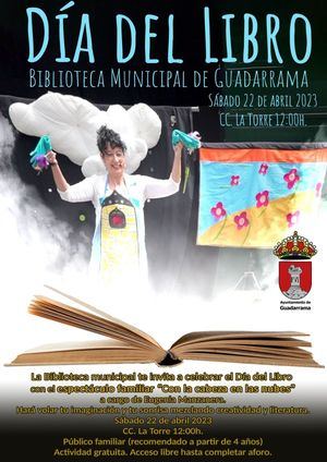 La Biblioteca de Guadarrama celebra el Día del Libro con un espectáculo familiar