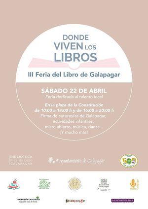 Galapagar propone un fin de semana muy literario para conmemorar el Día del Libro