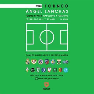 Torrelodones acoge, los días 29 y 30 de abril, la VIII edición del Torneo Ángel Lanchas de fútbol base