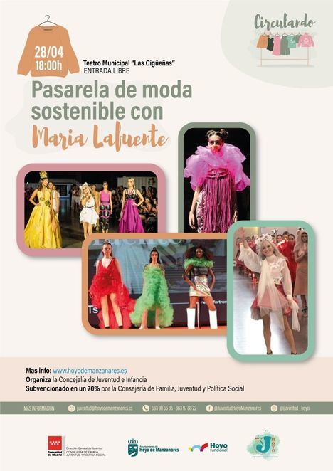 La moda circular y sostenible llega a Hoyo de Manzanares con el desfile de María Lafuente