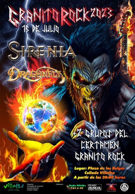 Sirenia y Dragonfly serán las bandas invitadas en la edición de este año del Granitorock