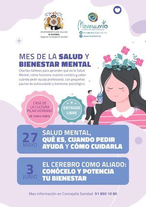 El Escorial celebra el Mes de la Salud y el Bienestar Mental con dos charlas