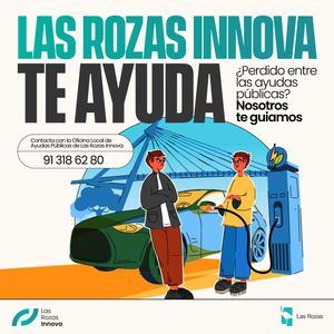 Las Rozas Innova ofrece asesoramiento gratuito sobre ayudas públicas a empresas y particulares