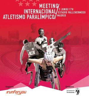 La Fundación Run for You de Torrelodones celebra este sábado su primer Meeting Internacional Paralímpico
