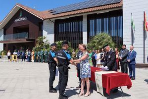 Galapagar celebra su tradicional acto de homenaje a la Policía Local en el Día de San Juan
