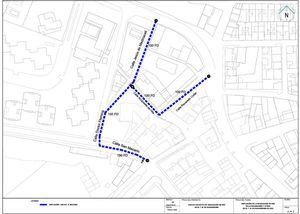 Las obras de renovación de la red del Canal en Guadarrama llegan a la zona oeste del casco urbano