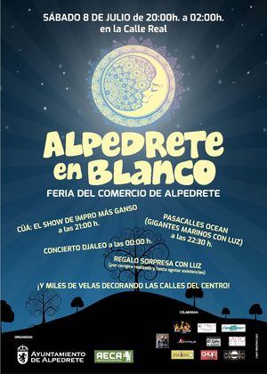 El 8 de julio, Alpedrete se viste de luz para celebrar una nueva edición de ‘Alpedrete en Blanco’