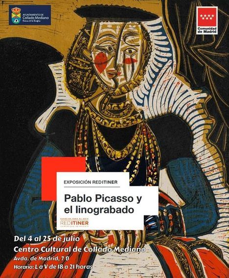 La exposición ‘Pablo Picasso y el linograbado’ llega a Collado Mediano durante el mes de julio
