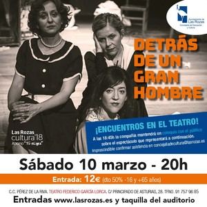 Musical para toda la familia y la obra “Detrás de un gran hombre”, propuestas de la agenda roceña