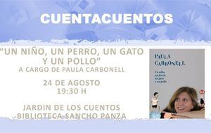 Cuentacuentos para toda la familia en la Biblioteca Sancho Panza de Collado Villalba