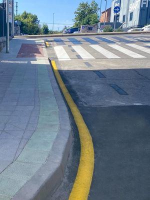 Galapagar renueva los accesos al colegio Carlos Ruiz antes del inicio del curso escolar