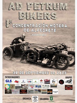 Alpedrete prepara, para el 30 de septiembre, la primera concentración motera Ad Petrum Bikers